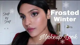 FROSTED WINTER MAKEUP LOOK using Suva Beauty (step by step tutorial) | Ankita Jain