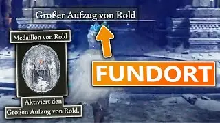 Medallion of Rold - Grand Elevation of Rold - Elden Ring German - Beginner Tips