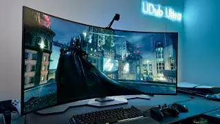 Batman Arkham Knight on PC is AMAZING | RTX HDR Gameplay on a LG 45