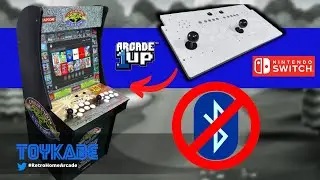 Arcade1Up IntecGaming - How to connect your panel to the switch directly! No more bluetooth pairing!