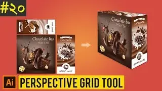 Illustrator CC Tutorial | How to use the Perspective Grid tool in Illustrator CC | Class #20