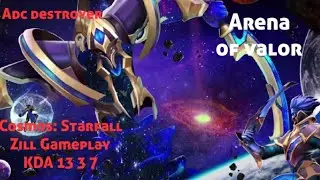 Arena of valor | Zill gameplay hypher carry adc destroyer #aov #rov #lienquan