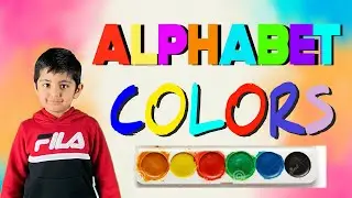 Цвета алфавита для детей | ABC Color | Лучшее обучающее видео для малышей