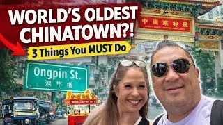 I Visited the OLDEST Chinatown on Earth 🇵🇭 | 3 Things You MUST Do in Binondo manila 