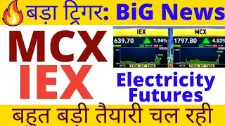 Mcx share latest news, Iex share news, Indian energy exchange share, Multicommodity share, pt360