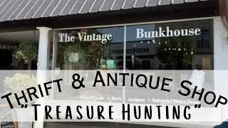 Thrift & Antique Shop Treasure Hunting