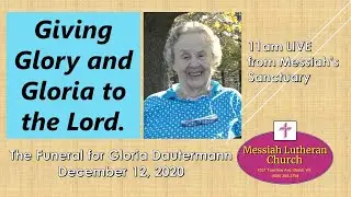 Gloria Dautermann Funeral 12/12