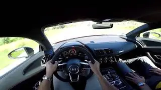 POV Drive: Audi R8 V10 Plus Performance Parts Edition!