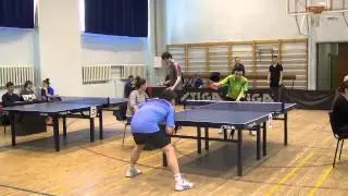 table tennis Универсиада Новосибирск 2014 Постников - Ненашкин