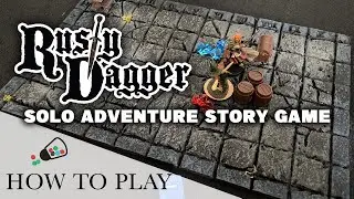 Rusty Dagger: Solo adventure story game - How to play