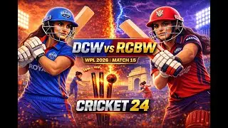 Power vs Passion 💥 DCW vs RCBW Match 15 | WPL 2026 Highlights | Cricket 24