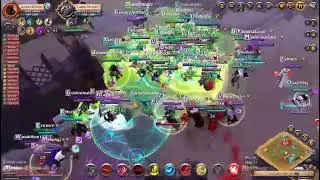 albion online ZVZ  SHADOW COURT VS PIONNER,PAPAYA POKPOK