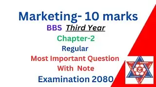 marketing bbs 3rd year notes Chapter-2 | Most Important Question