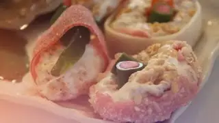 Mat av godis - Sushi