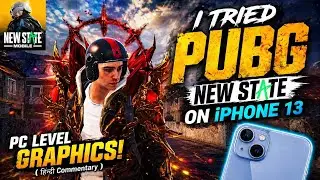 I Tried PUBG New State on iPhone 13 🔥| PUBG New State Gameplay