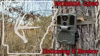 Распаковка, настройка и обзор фотоловушки Wosoda G300 Plus.