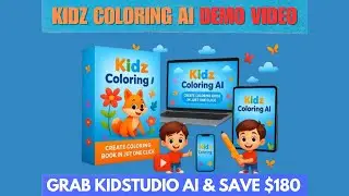  KidZ Coloring AI Demo Video | Vendor TECHNOPINTU