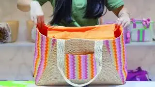 &ldquo;This Mesh Tote FOLDS INTO A POUCH?! Summer Beach Bag That Fits Everything