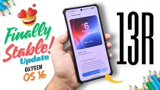 Finally OnePlus 13R Gets Oxygen OS 16 Official Stable Update 🤯 | Oxygen OS 16 Stable Update India 🔥