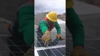 How Do Solar Panels Work? 🌞🔋 #science #curiosity #tech #scifi