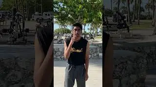 Epic Workout at Miami Beach! 🏖️💪