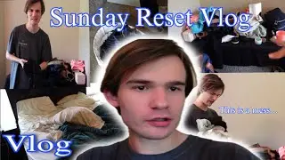 Sunday Reset! Deep Cleaning my room! | Productive + Realistic Vlog | Olan Hulion |