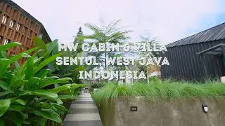 our staycation at MW Cabin & Villa in Sentul, West Java with cousins!