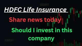 HDFC Life Insurance || Detailed Technical Analysis || HDFCLIFE latest update