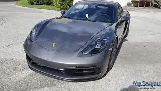Porsche 718 Cayman GTS Full Car Wrap SunTek Reaction Paint Protection Film Mr. Sparkle Detailing PPF