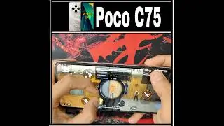 POCO C75 5G FREE FIRE HANDCAM GAMEPLAY #pococ75