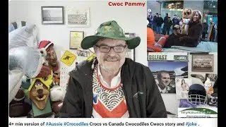 4+ min version of #Aussie #Crocodiles Crocs vs Canada Cwocodiles Cwocs story and #joke . #comedy