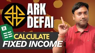 ARK DeFAI | Ark Defai Plan | ARK Full Plan | ARK Token fixed ROI Calculation Analysis in Excel