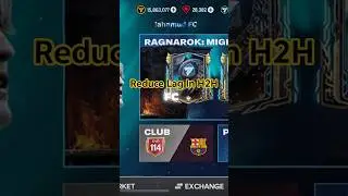 Top 3 Settings to Reduce Lag in H2H? Watch This  🤯  #fcmobile #h2h #lag #easportsfc #shorts