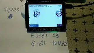 ESP32-S3 lvgl benchmark