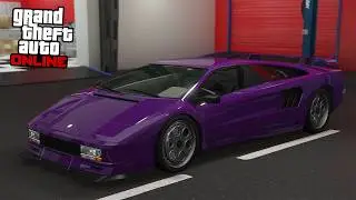 INFERNUS CLASSIC Customization! (Lamborghini Diablo) | GTA 5 Online DLC Vehicle Customization