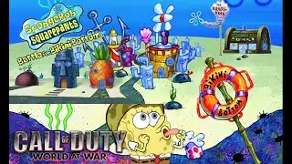 Spongebob Battle for Bikini Bottom (Fixed) World at War CUSTOM ZOMBIES