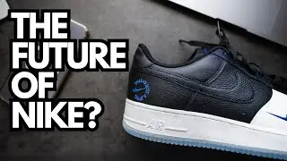 The First Digital & Physical Sneaker? | .Swoosh Nike Air Force 1 TINAJ Review