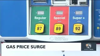 Gas price surge