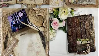 Anniversary gift ideas/vintage journal/memory book