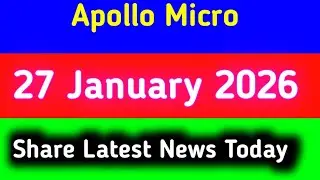 apollo micro systems share today || apollo micro systems share