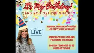 🎂Birthday LIVE In the Kitchen with Lynnette 🥳Pampered Chef Cooking Show!