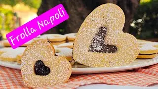 Pasta frolla Napoli, ideale per biscotti, tartellette e base per crostata dal ripieno cremoso. 