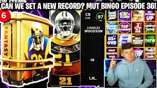 CAN WE SET A NEW RECORD? MUT BINGO EPISODE 36! | MADDEN 22 ULTIMATE TEAM