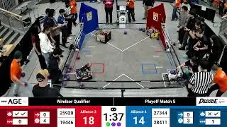 Lower Bracket  Round 3 Match 5 - 2025 FTC Windsor Qualifier