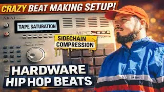 Beat Making On A Crazy Setup | Sidechain Compression | Tape