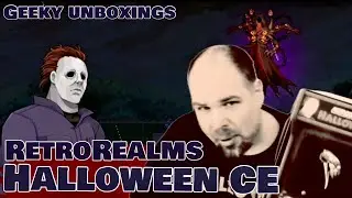 Cracking open RetroRealms' Halloween / Ash vs. Evil Dead Collector's Edition! | GEEKY UNBOXINGS