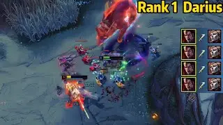 Rank 1 Darius: How to BULLY This 1000 LP Zaahen in KR HIGH ELO!