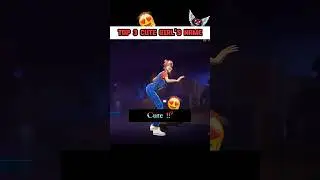 Top 3 Cute Girl's Name Free Fire 🥵🤯 #freefire #edit #shorts