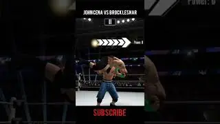 JOHNCENA vs BROCKLESNAR😱😈| wwe attitude short video #wwe #wweshort #wweattitudestatus #johncena #3