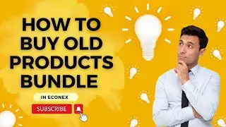 How to buy old products bundle in econex | Econex main old products bundle kaisy buy kar skty hain